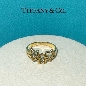 Tiffany & Co. 18k Gold Star Ring